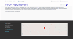 Desktop Screenshot of forumnieruchomosci.pl